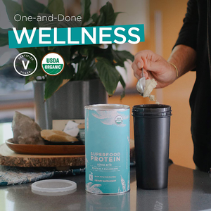 Toptan <span class=keywords><strong>Vega</strong></span> organik yeşil Superfood <span class=keywords><strong>Protein</strong></span> tozu OEM/ODM özel etiket aksesuarı - Product Image 3