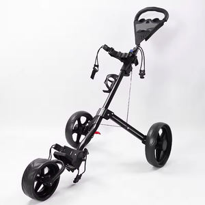 <span class=keywords><strong>3</strong></span> Wiel Push Pull Golfkar Met Scorekaart Houder Ultra Lichtgewicht Opvouwbare Opslag Golftas <span class=keywords><strong>Trolley</strong></span> <span class=keywords><strong>3</strong></span> Wiel Golfkar - Product Image 1
