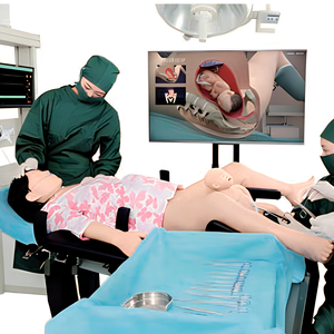 การฝึกอบรมการดูแลทารกแรกเกิด การช่วยฟื้นคืนชีพ (<span class=keywords><strong>CPR</strong></span>) การปฐมพยาบาล การฝึกคลอดบุตร การศึกษาทางการแพทย์ การฝึกอบรมการสูติศาสตร์ หุ่นจำลองการฝึกคลอดบุตร - Product Image 1