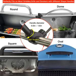 Lampe de gril magnétique pour barbecue extérieur, lampe de gril LED COB rechargeable, rotative et étanche à 360 ° pour plaque chauffante Blackstone - Product Image 4