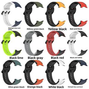 สายซิลิโคนขายส่งจากโรงงานสำหรับนาฬิกา Samsung Galaxy Watch 4/5/5 Pro Sport Edition สายนาฬิกาสำหรับผู้ชายและผู้หญิง - Product Image 1