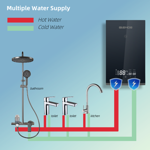 Nuevo diseño 24KW 380V Fácil instalación Calentador de agua eléctrico instantáneo <span class=keywords><strong>para</strong></span> toda la casa <span class=keywords><strong>Baño</strong></span> de ducha comercial <span class=keywords><strong>para</strong></span> el hogar - Product Image 3