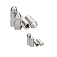 Vis de positionnement à ressort à bille hexagonale OEM M3-M8 en acier inoxydable SS304 pour moules et automatisation