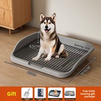 Moyen grand chien fournitures de toilette écologiques pot pour chien cadre en fer lavable démonté chats litière accessoires