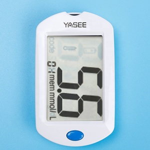 Kit de test de diabète numérique portable électrique CE MDR avec batterie amovible, dispositif de prélèvement sanguin par piqûre au doigt, bandelettes de test précises, lecteur de <span class=keywords><strong>glycémie</strong></span> - Product Image 5