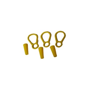 Wholesale Orff Percussion <b>Instrument</b> Accessories Plastic Triangle Buckle for <b>Musical</b> <b>Instrument</b> Hand Ring & Handle - Product Image 1