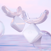 Onugesmile Clinic - Kit de Blanqueamiento Dental Inalámbrico Avanzado con Luz LED, Sin Peróxido, con Lámpara LED y Logotipo Personalizado