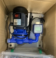 Pompe IBC 1000L pour AdBlue, Distributeur 12V, Pompe de Transfert et de Remplissage pour Liquide d'Échappement Diesel