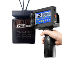 Yaomatec12.7mm petite imprimante à jet d'encre Date logo numéro de lot Machine de codage portable est utilisée pour la bouteille en verre peut