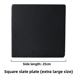 Plato Rectangular Negro Estilo Japonés Vintage <span class=keywords><strong>para</strong></span> Sushi, Plato Plano Creativo <span class=keywords><strong>para</strong></span> Comida Occidental, Aperitivos, Postres, Pasteles y <span class=keywords><strong>Barbacoa</strong></span> - Product Image 6