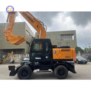 รถขุดล้อยางฮุนได 210W-7 มือสองคุณภาพสูง ขนาด 21 ตัน พร้อมเครื่องยนต์ยันม่าร์ - Product Image 1