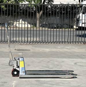 LIEBO manuel kaldırma Forklift Jack Transpallet arabası 2 Ton paslanmaz çelik transpalet - Product Image 1