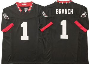 थोक जियोर्जिया राज्य कॉलेज फुटबॉल जर्सी #3 फ्रेजर #14 स्टॉटन #1 शाखा उच्च गुणवत्ता वाली सिकी सांस लेने योग्य शॉर्ट आस्तीन - Product Image 6