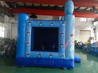 Château Gonflable Chaud Lilo et Stitch Combo Glissade et Sauteur Gonflable Maison de Rebond pour Enfants