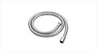 Tuyau flexible d'eau chaude, tuyau de douche d'eau flexible chromé s/s pour tuyau d'eau de salle de bain