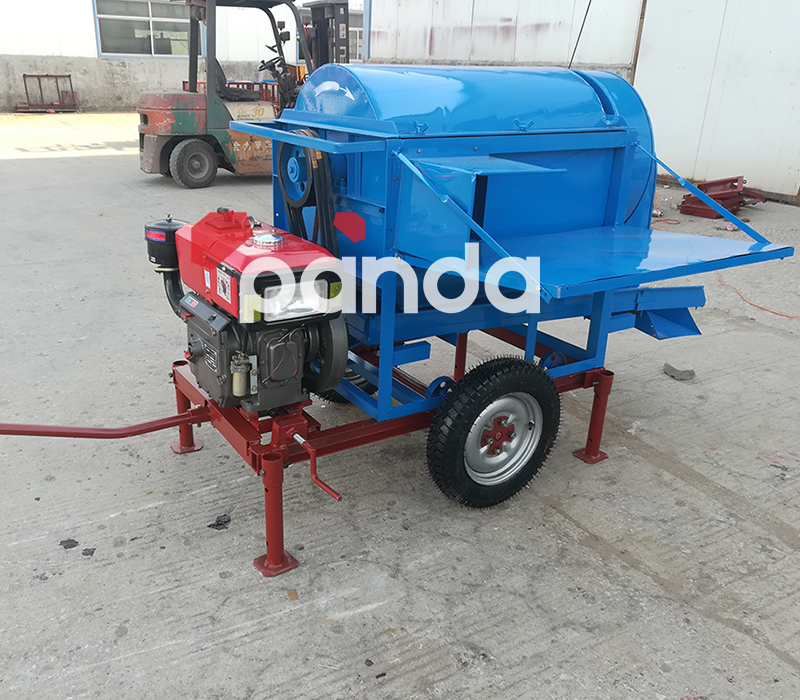 Дизельный двигатель многофункциональная (рис, пшеница) молотильная машина