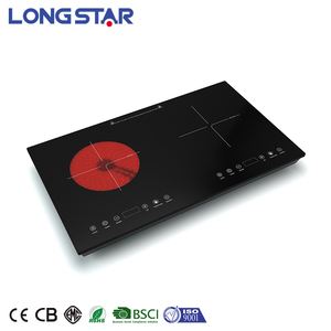 Cuisinière électrique à Double brûleur, 2 zones, cuisinière à Induction de 4400W, économie d'énergie, four à Induction - Product Image 1