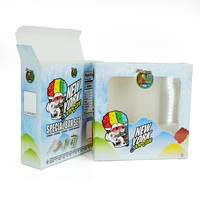 Boîte en carton personnalisée de haute qualité pour emballage de fenêtre, imprimée en couleur, pour présentation de produits, cadeaux et emballage de détail