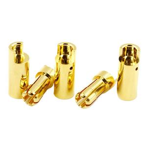 Juego de Conectores de Bala de Cobre Puro Chapados en Oro Amass GC5510-M GC5510-F de 5.5 mm, Corriente Continua de 50 A para Motor RC y ESC - Product Image 4