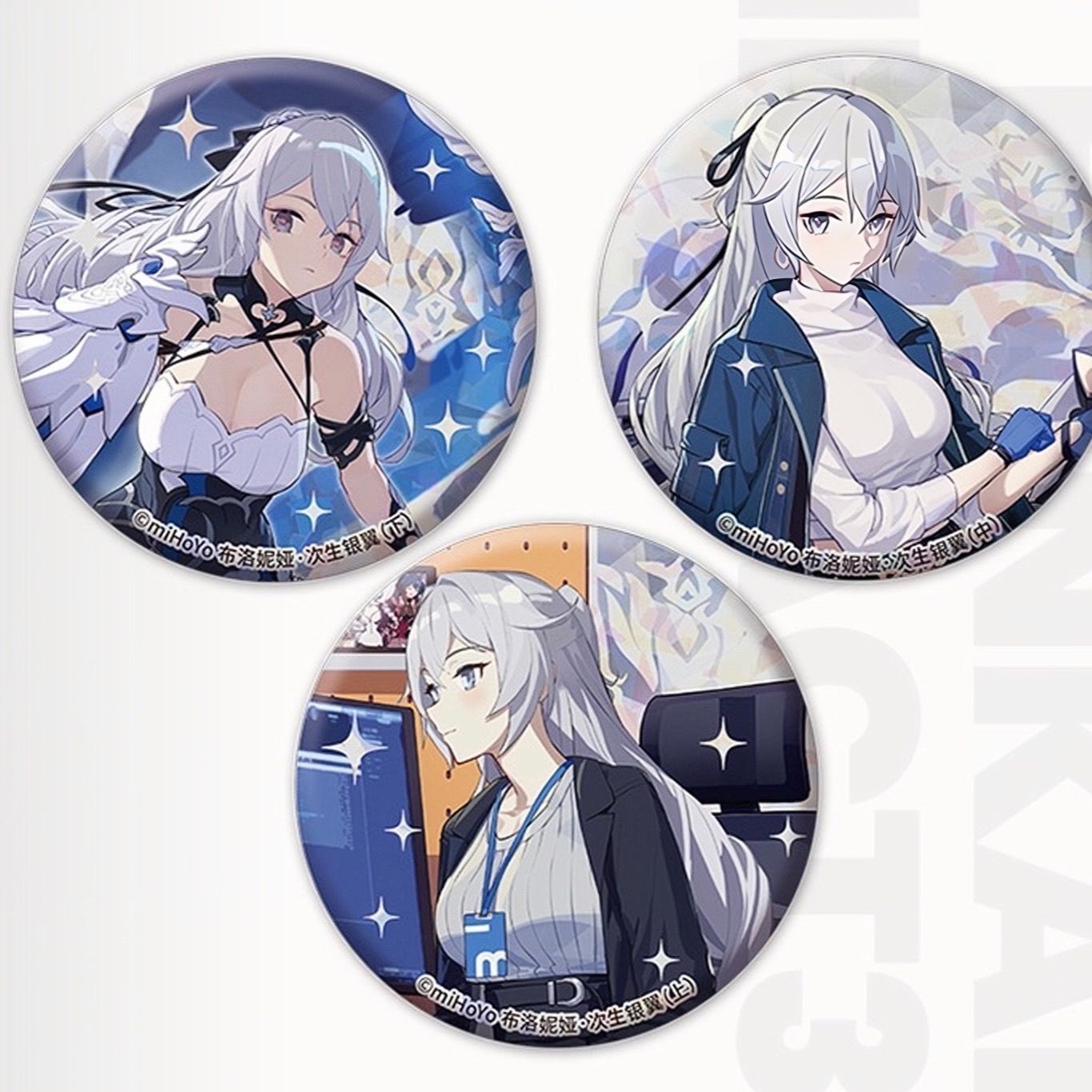 Set di tre pezzi Bronya Zaychik