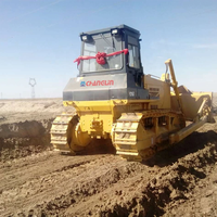 Bulldozer sur chenilles SINOMACH CHANGLIN GT100 100 CV, le plus petit, avec cabine climatisée, moteur haute puissance, pompe/moteur hydraulique pour l'agriculture