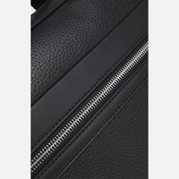 Porte-documents en cuir PU grainé personnalisé, style classique, pour hommes, sacoche portable pour ordinateur portable, sacs à main pour hommes au quotidien