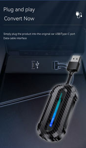 Adaptador Inalámbrico CarPlay Android Auto AI Box para Automóvil, Dongle con Puerto USB para Actualización <span class=keywords><strong>de</strong></span> CarPlay con Cable OEM - Product Image 3