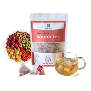 Thé de désintoxication personnalisé marque privée thé bio à base de plantes femmes Fertil Detox chaud ventre féminin fertilité thé
