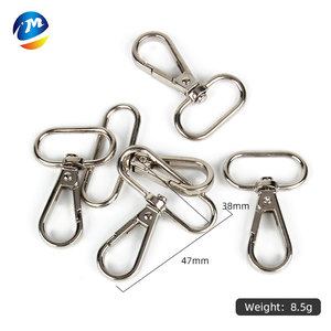47X38 Mm Sắt Nhỏ Chó Chuỗi Clip <span class=keywords><strong>Hook</strong></span> Túi Kim Loại Phần Cứng Lanyard <span class=keywords><strong>Hook</strong></span> Xoay <span class=keywords><strong>Snap</strong></span> <span class=keywords><strong>Hook</strong></span> - Product Image 2