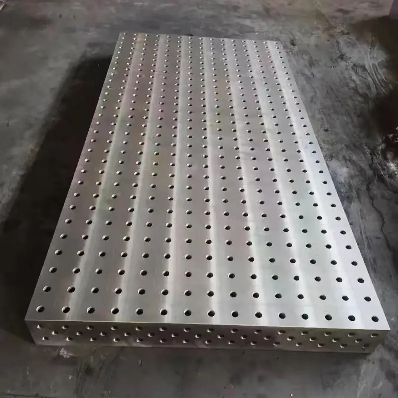 Tüm aksesuarları ile toptan dökme demir lehimleme İstasyonu 3D kaynak tablosu çelik kaynak ekipmanları