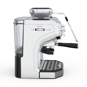 Machine à Café Commerciale Écran Électrique Un Groupe, Moulin à Café <span class=keywords><strong>Expresso</strong></span> Cappuccino <span class=keywords><strong>avec</strong></span> Réservoir d'Eau - Product Image 6