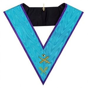 ปลอกคอเจ้าหน้าที่ผู้เชี่ยวชาญของ Masonic Regalia สำหรับผู้ใหญ่ - Product Image 1
