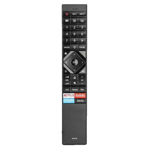 EN3A70 télécommande en plastique nouveau remplacer pour <span class=keywords><strong>Hisense</strong></span> 4K <span class=keywords><strong>OLED</strong></span> <span class=keywords><strong>TV</strong></span> H55O8BUK Code fixe 433MHz fréquence fonction douce - Product Image 1