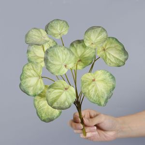 Bouquet de fleurs de lotus artificielles réalistes en plastique pour la maison et le bureau, plantes et fleurs artificielles personnalisables - Product Image 4