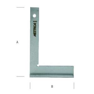 METRICA - 29200 CUADRADO TRASERO CHAPADO EN ZINC-EAN 8001066292004 CUADROS Y COMPASES - Product Image 1