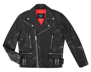 Custom 100% Genuine Black Nappa Leather <b>Men</b>’s <b>Jacket</b> Warm Lined YKK Zipper Private Label OEM Wholesale Supplier Winter Outerwear - Product Image 1