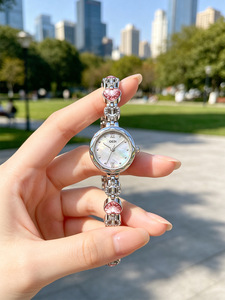 Reloj de Moda para Mujer, Diseño de Pulsera Inspirado en Joyería, Elegante Reloj de Cuarzo para Damas - Product Image 4