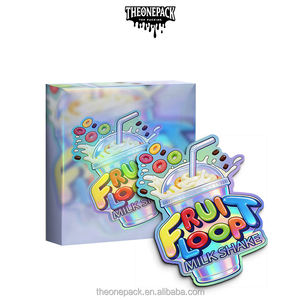 Sacs en mylar personnalisés imprimés en forme mini, 1g 3.5g 7g 14g 28g, résistants aux enfants, étanches aux odeurs, toucher doux, sacs en mylar Cali avec boîte - Product Image 6