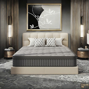 Colchón Híbrido Sleep Well, Tamaños King/Queen/Twin/Double, Resistente al Agua, con Resortes Ensacados Comprimidos, Diseño Híbrido para Hotel - Product Image 4