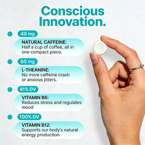 OEM Private Label Focus Mints Sin Azúcar, Cafeína Natural, Nootrópico, Suplemento <span class=keywords><strong>para</strong></span> Mejorar la Concentración y la Energía <span class=keywords><strong>para</strong></span> el Estudio y el Trabajo - Product Image 5