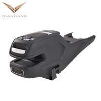 Boîte d'accoudoir multifonctionnelle pour fourgonnette avec écran tactile, porte-gobelet, chargeur USB, console centrale en cuir pour Vito V-Class W447
