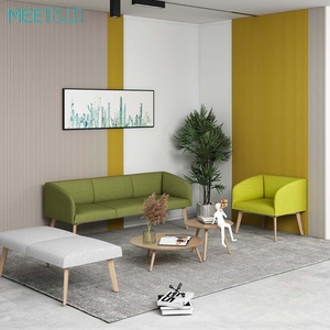 Modern Nordic Reclining Sectional <b>Sofa</b> Set for Living Room and Bedroom for <b>Office</b> Reception Public Area and Waiting Rooms - Product Image 2