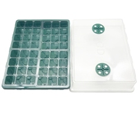 Vente chaude Mini Petit En Plastique Semences Germinage Plateau Pots De Plantes Conteneur De Culture Pour Rotin Succulentes Plantes De Pépinière
