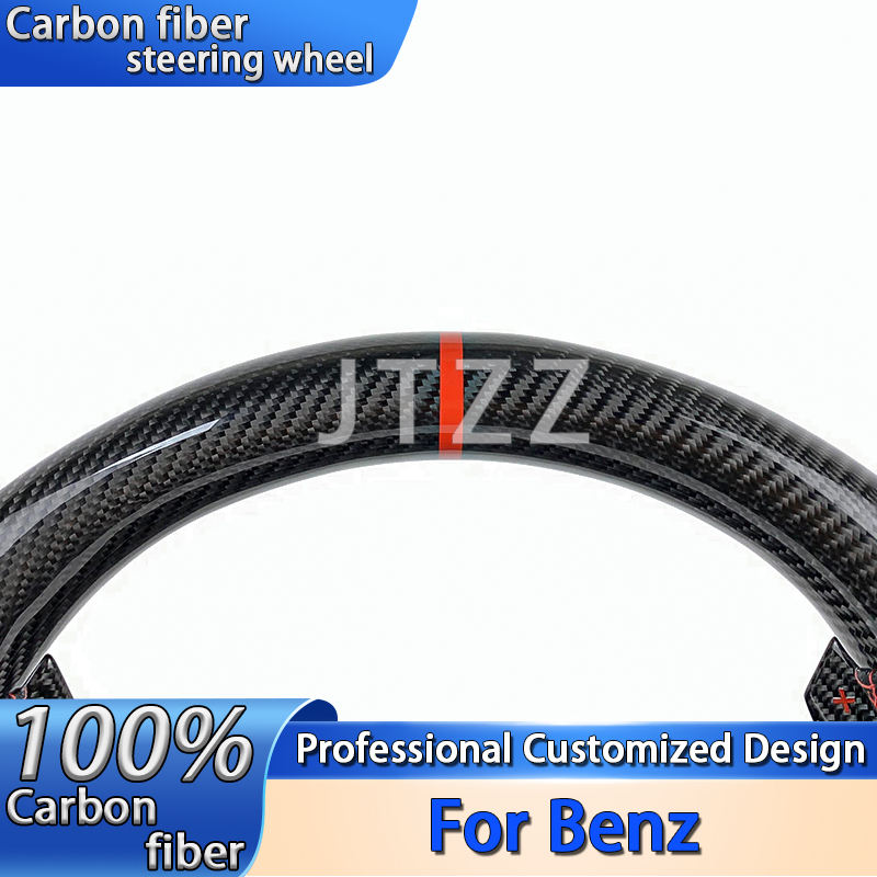 Autocollants Carbone Emblèmes Aile Fender Mercedes Benz W205 W213 C43 C63 - XTevu Fibre Carbone