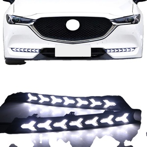 2PCS <span class=keywords><strong>Feux</strong></span> <span class=keywords><strong>de</strong></span> <span class=keywords><strong>jour</strong></span> à LED pour <span class=keywords><strong>Mazda</strong></span> <span class=keywords><strong>Cx</strong></span>-<span class=keywords><strong>5</strong></span> Cx5 <span class=keywords><strong>Cx</strong></span> <span class=keywords><strong>5</strong></span> 2017 2018 2019 <span class=keywords><strong>Feux</strong></span> antibrouillard DRL avec clignotant séquentiel - Product Image 1