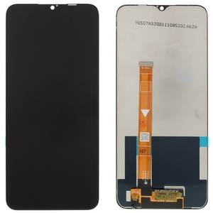 หน้าจอไร้กรอบแบบเต็มสำหรับ5I realme 6I realme C3-สีดำ - Product Image 1