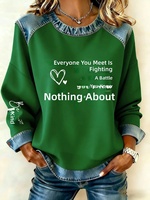 2027Kaos Sweatshirt Wanita Model Longgar Kerah Bulat Motif Sapi 3D Lucu, Desain Waffle, Impor Terbaru