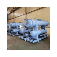 Système d'alimentation en huile à pression différentielle populaire coréen dernière arrivée unité de condensation d'eau à vis de moteur à fréquence variable