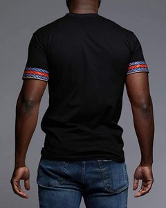 <strong>Mens</strong> <strong>African</strong> Dashiki T <strong>Shirt</strong> Tribal Floral Print V Neck Slim Fit <strong>Shirts</strong> Tops - Product Image 5