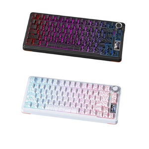 <span class=keywords><strong>Clavier</strong></span> mécanique sans fil AULA S75 PRO Tri-mode, avec montage Gasket, <span class=keywords><strong>clavier</strong></span> de jeu à commutation à chaud, disposition 75%, bouton métallique, vente en gros - Product Image 5